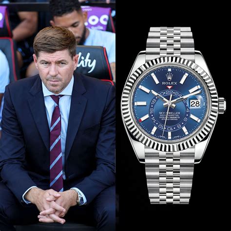 steven gerrard rolex watch|Watches of Premier League Managers 2022/2023.